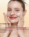 Collagen Mask to Foam Cleanser