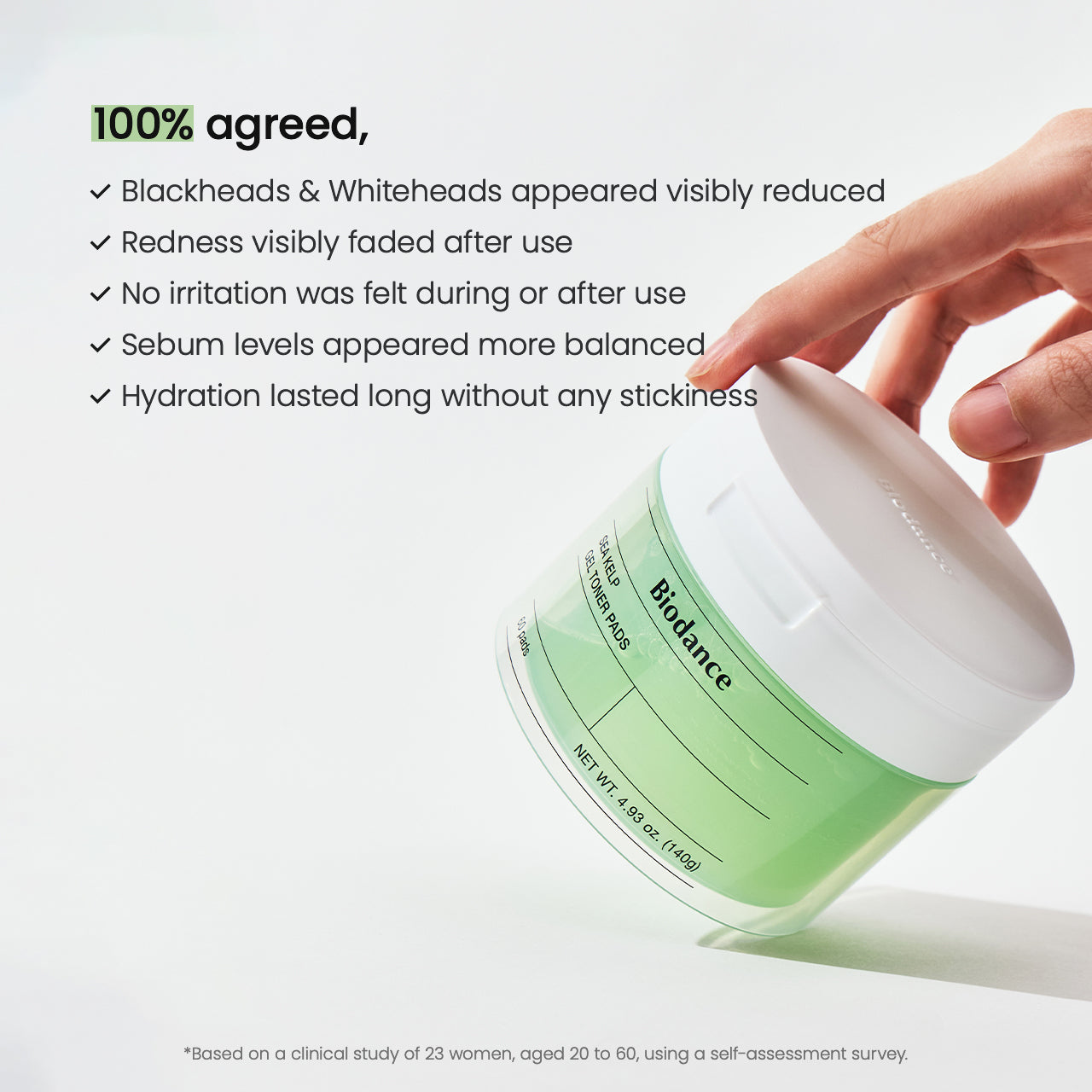 Sea Kelp Gel Toner Pads