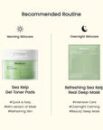 Sea Kelp Gel Toner Pads
