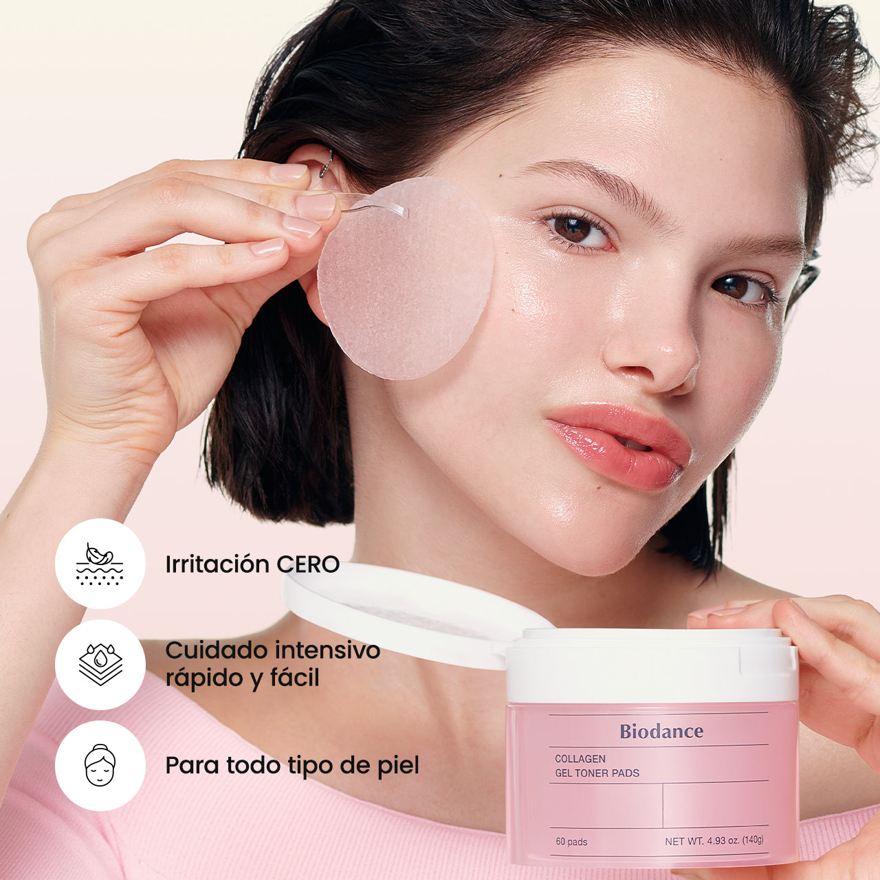 Pads de gel de colágeno