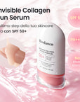 [Brand Skincare N.1 su Amazon] Siero solare al collagene | Invisibile sulla pelle | SPF 50+, PA++++