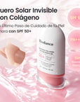 [Marca de Skincare N.º 1 en Amazon] Serum Solar con Colágeno | Sin Residuo Blanco | SPF 50+, PA++++