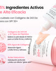 [Marca de Skincare N.º 1 en Amazon] Serum Solar con Colágeno | Sin Residuo Blanco | SPF 50+, PA++++