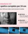 [Brand Skincare N.1 su Amazon] Siero solare al collagene | Invisibile sulla pelle | SPF 50+, PA++++