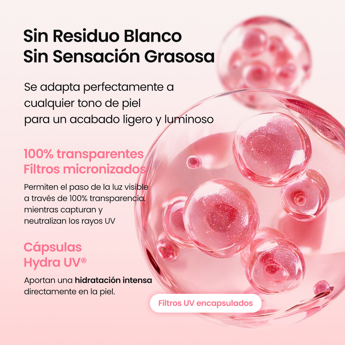 [Marca de Skincare N.º 1 en Amazon] Serum Solar con Colágeno | Sin Residuo Blanco | SPF 50+, PA++++