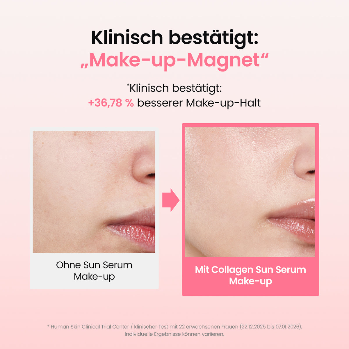 [Amazons Nr. 1 Hautpflegemarke] Kollagen Sonnenschutz | Besserer Make-up-Halt | SPF 50+, PA++++