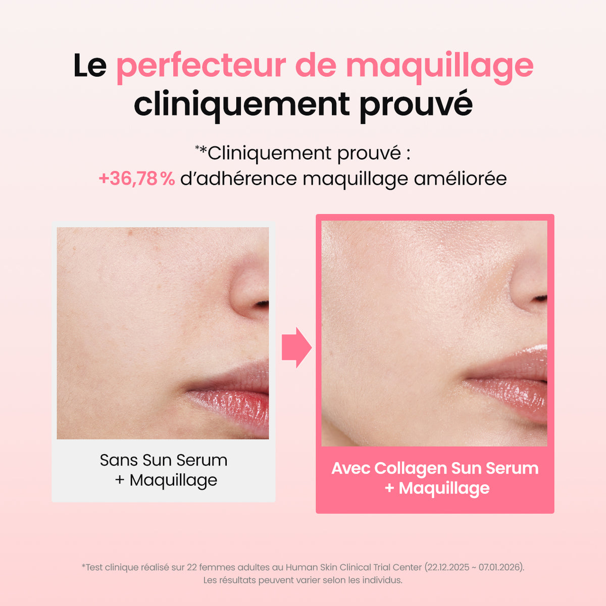 [Marque de skincare N°1 sur Amazon] Sérum solaire au collagène | Sans résidu blanc | SPF 50+, PA++++