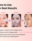 [Amazon] Collagen Gel Mask & Collagen Peptide Serum