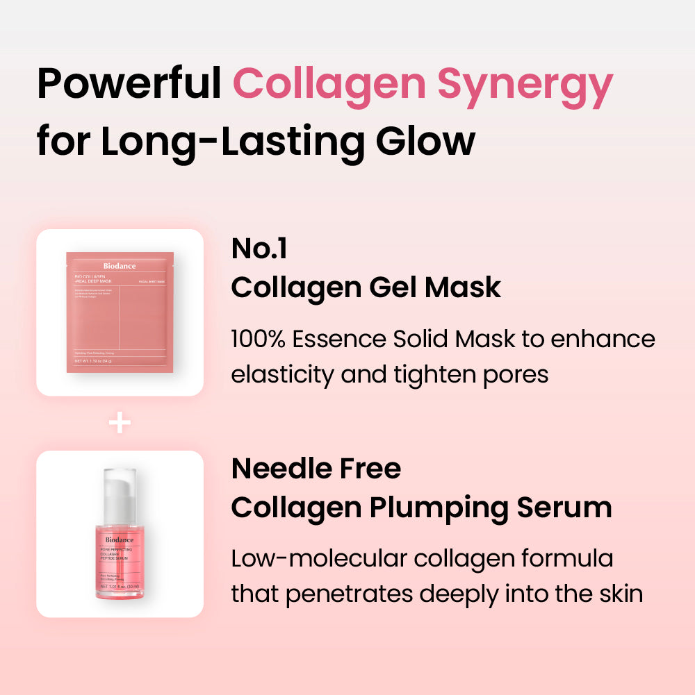 [Amazon] Collagen Gel Mask &amp; Collagen Peptide Serum