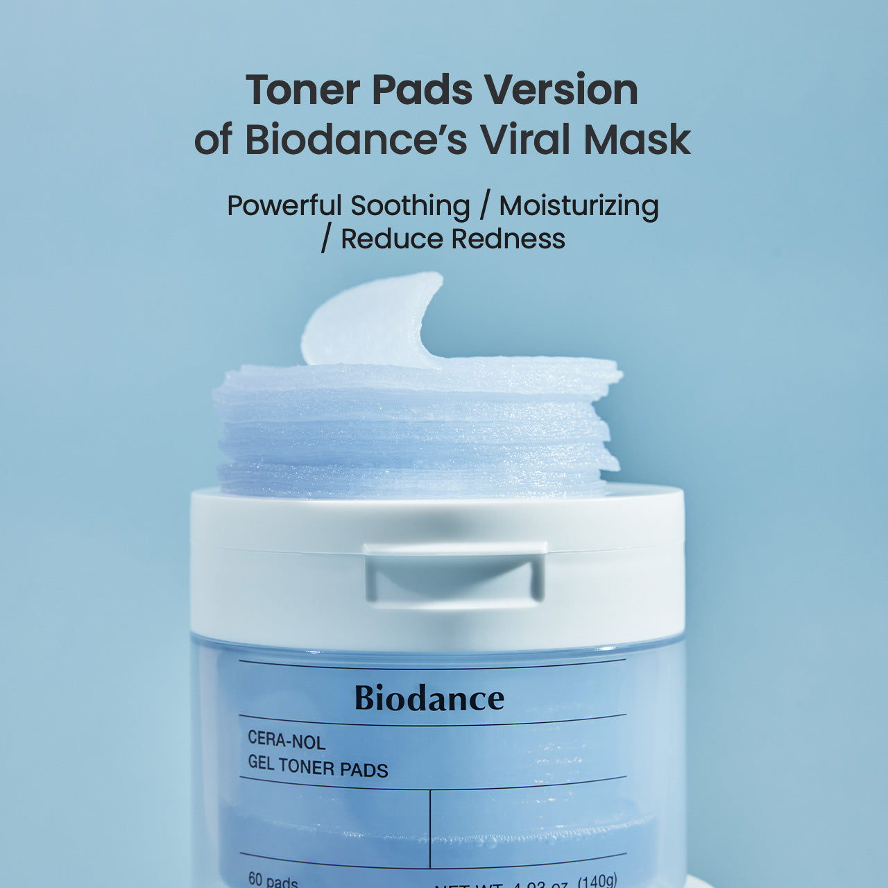 Cera-nol Gel Toner Pad – Biodance | Better Formula for