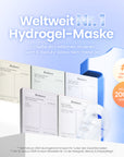 [Weltweit Nr. 1 Hydrogel-Maske] Cera-nol Maske | Senkt die Hauttemperatur | Oligo-Hyaluronsäure | Alpen-Gletscherwasser