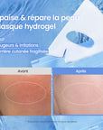 [Masque hydrogel N°1 mondial] Masque Cera-nol | Abaisse la température cutanée | Oligo-acide hyaluronique | Eau glaciaire alpine