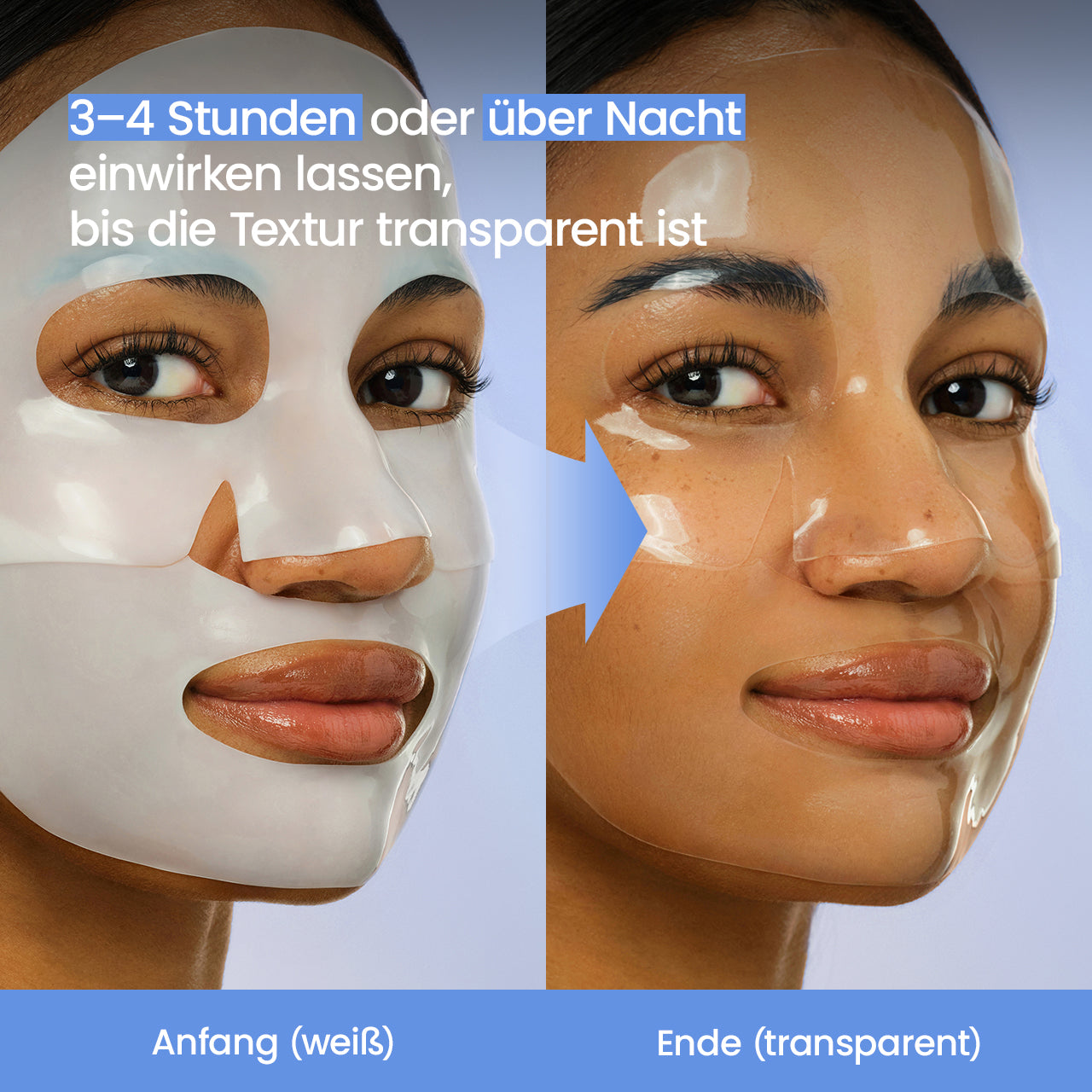 [Weltweit Nr. 1 Hydrogel-Maske] Cera-nol Maske | Senkt die Hauttemperatur | Oligo-Hyaluronsäure | Alpen-Gletscherwasser