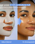 [Masque hydrogel N°1 mondial] Masque Cera-nol | Abaisse la température cutanée | Oligo-acide hyaluronique | Eau glaciaire alpine