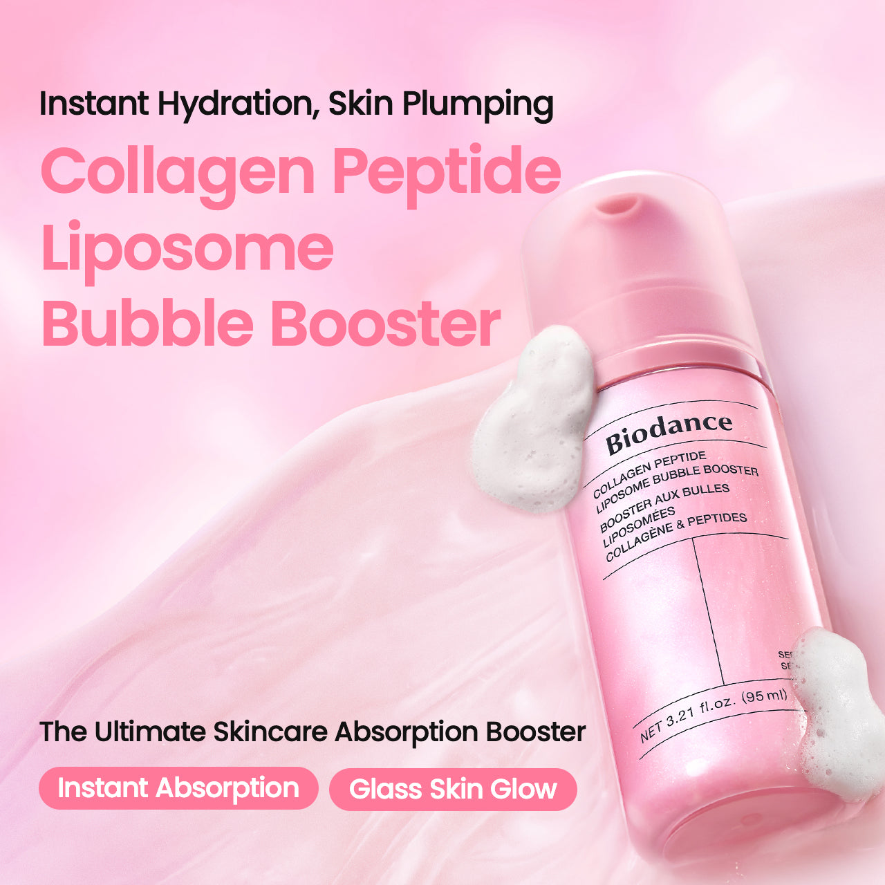 Collagen Peptide Liposome Bubble Booster