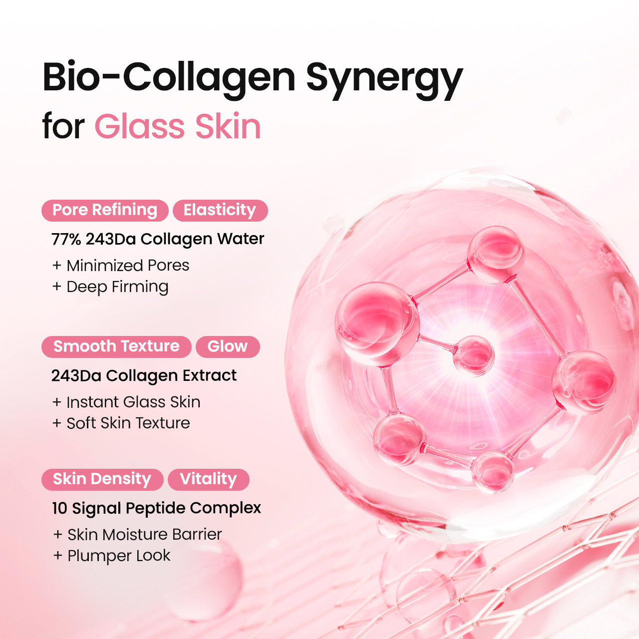 Collagen Peptides Jelly Serum Mist