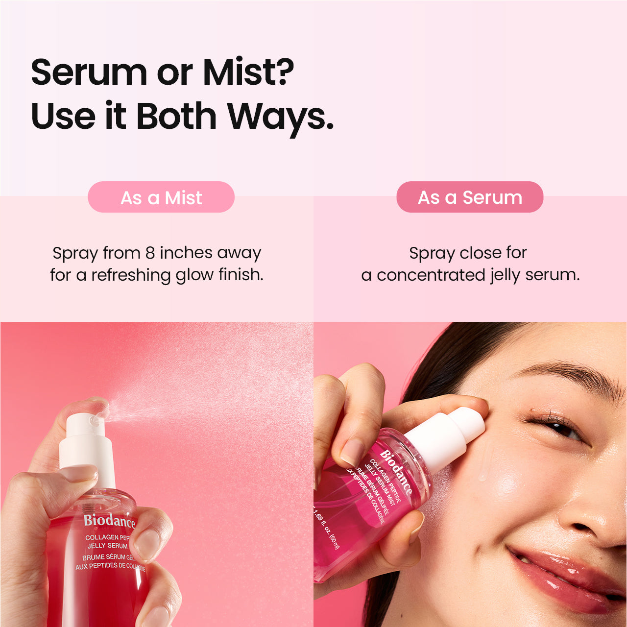 Collagen Peptides Jelly Serum Mist