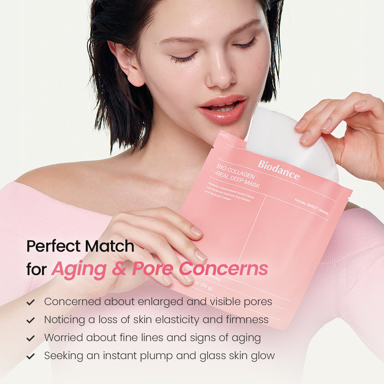 [الأكثر مبيعًا على أمازون] 200M+ | Biodance Collagen Gel Mask