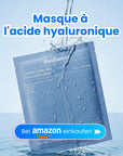 [Masque hydrogel N°1 mondial] Masque Cera-nol | Abaisse la température cutanée | Oligo-acide hyaluronique | Eau glaciaire alpine