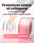 [Brand Skincare N.1 su Amazon] Siero solare al collagene | Invisibile sulla pelle | SPF 50+, PA++++