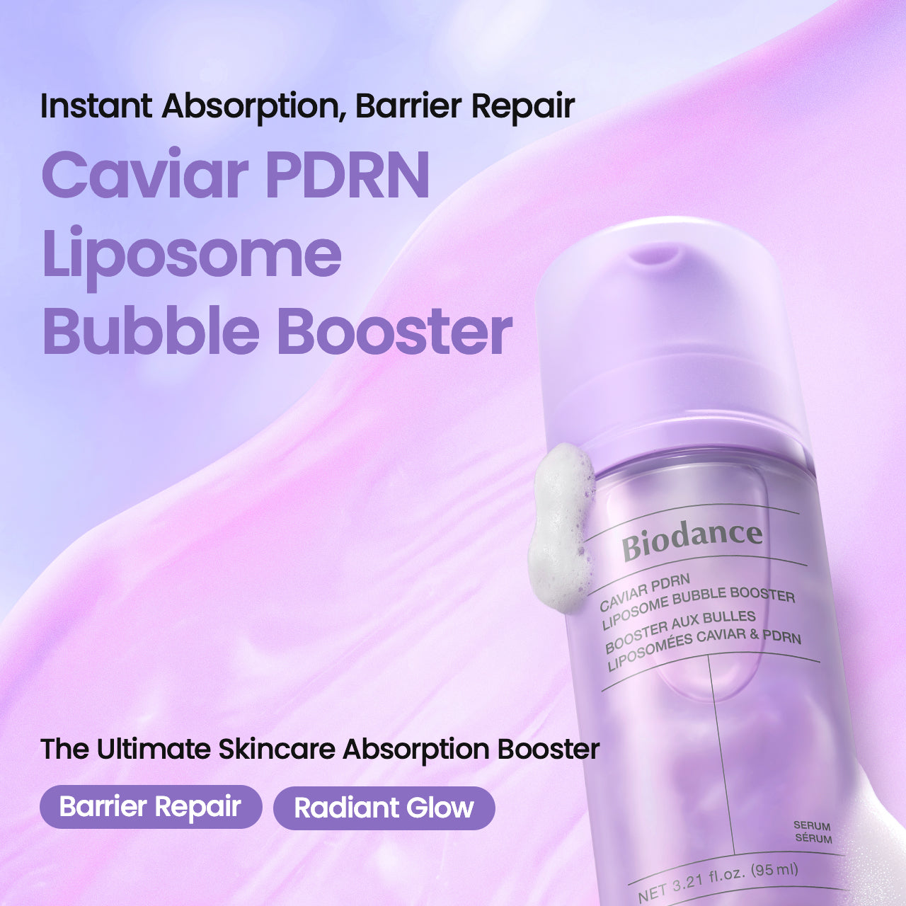 Caviar PDRN Liposome Bubble Booster