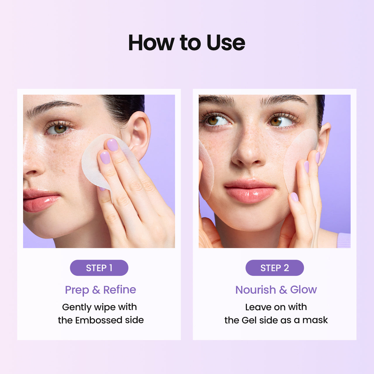 Caviar PDRN Dual Gel Toner Pads