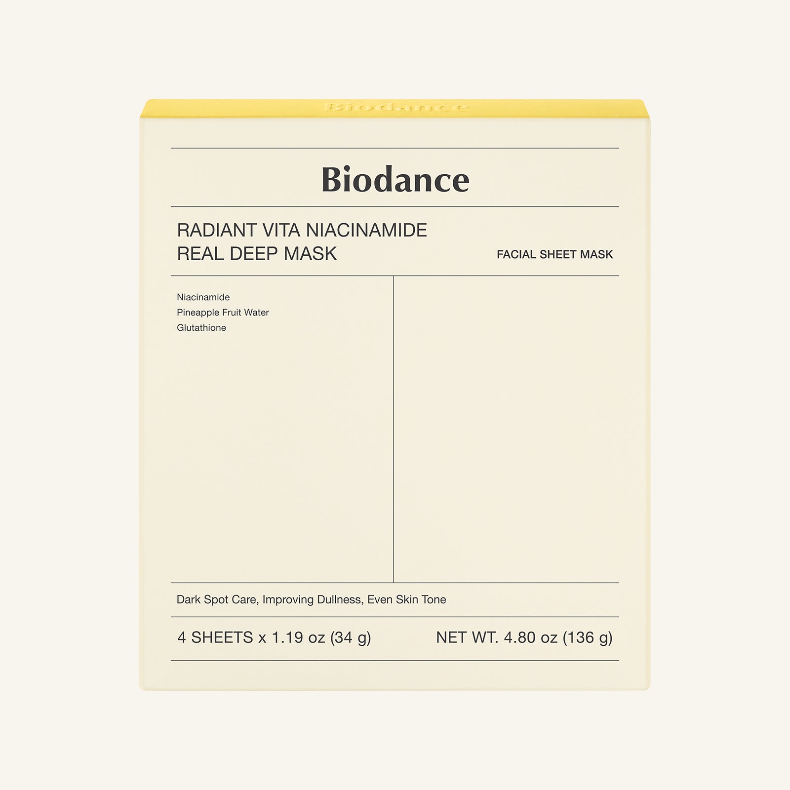 Bio Collagen-Real Deep Mask – Biodance | Better Formula for