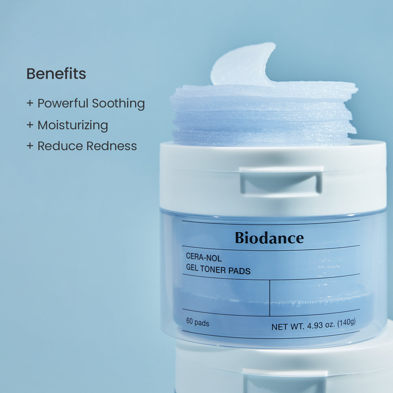 Cera-nol Gel Toner Pads – Biodance | Unmask Your Own Glow