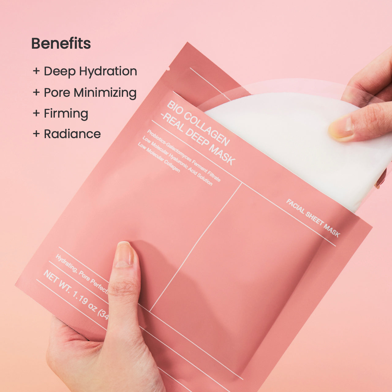 Bio-Collagen Real Deep Mask - detalhe