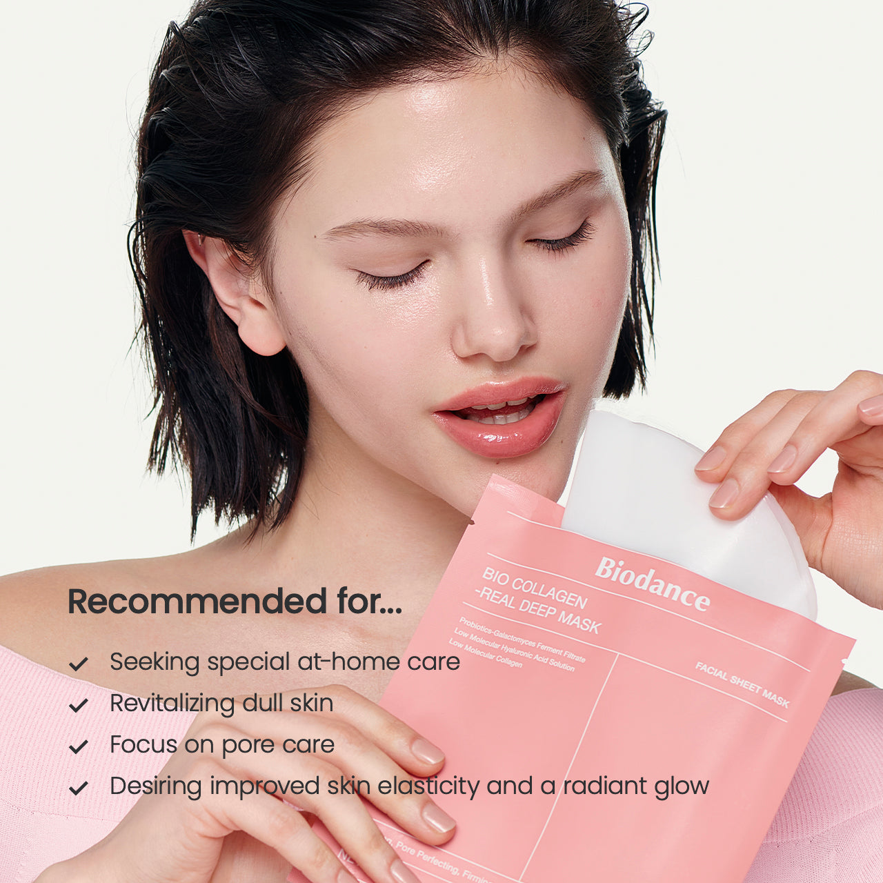Bio-Collagen Real Deep Mask - conjunto